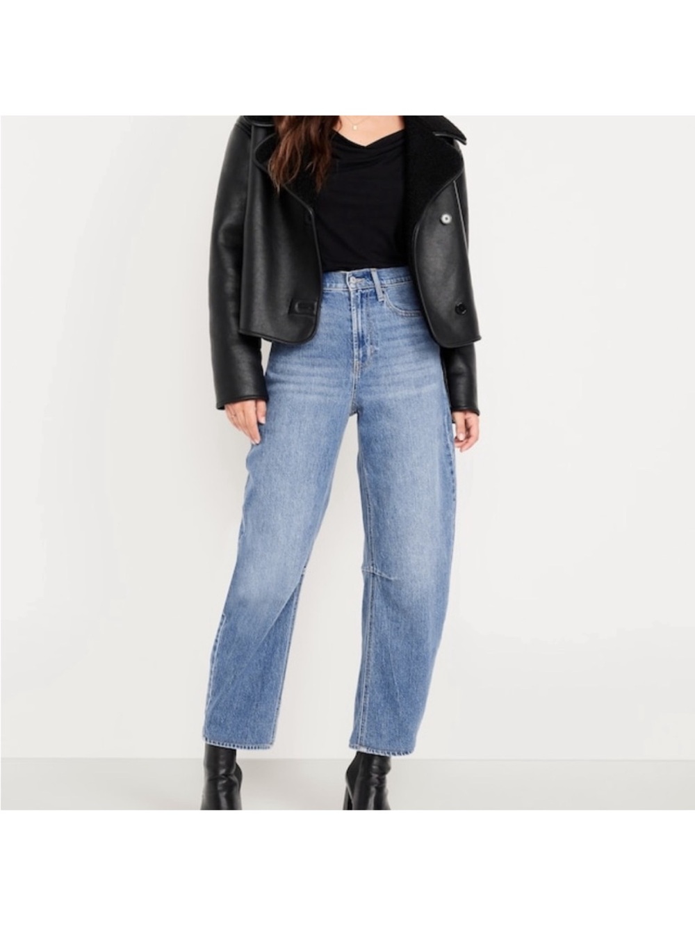 Old Navy WOW Barrel Leg Women’s Jeans size 0